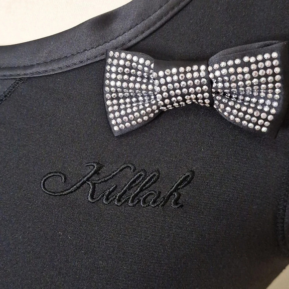 Killah by Miss  Sixty black tee shirt style dress SZ S - Picture 2 of 11